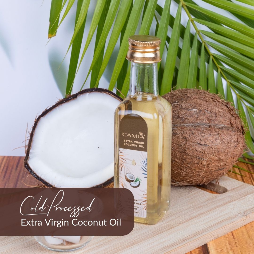 CAMIA Cold Pressed Extra Virgin Coconut Oil 100mL