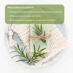 Load image into Gallery viewer, Handmade Cold Processed Organic Rosemary Soap
