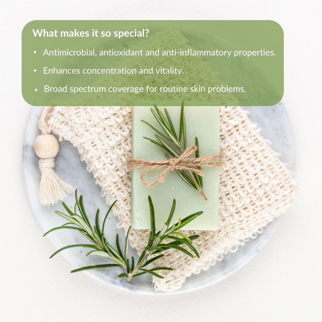 Benefit of Rosemary soap