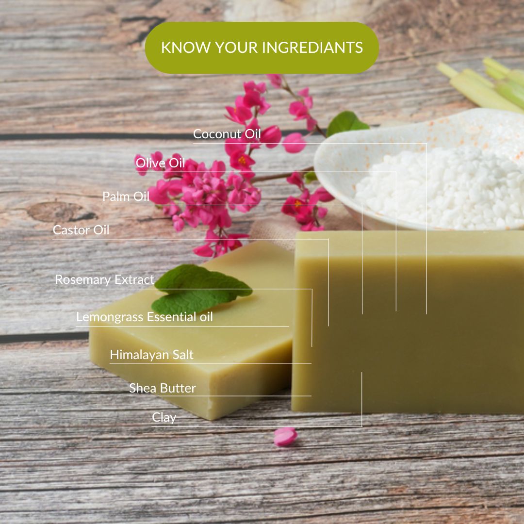 Ingredient of Lemongrass soap