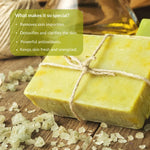 Load image into Gallery viewer, Benefit of lemongrass soap
