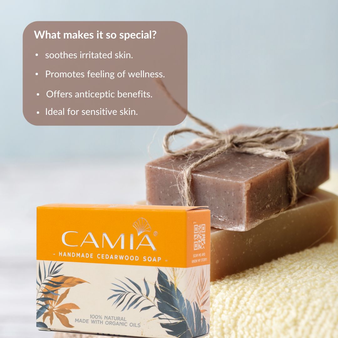 Benefit of Cedarwood soap