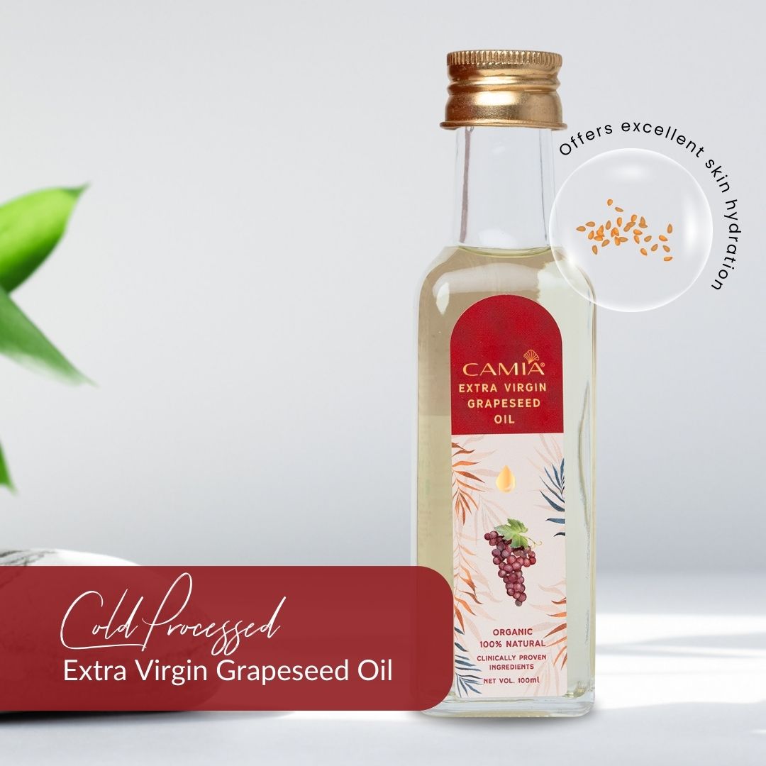 CAMIA Cold Pressed Extra Virgin Grapeseed OIL 100ML