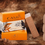 Load image into Gallery viewer, CAMIA Handmade Cold Processed Organic Cedarwood Soap
