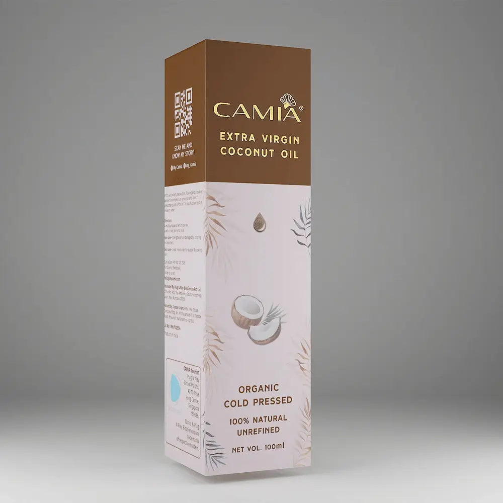CAMIA Cold Pressed Extra Virgin Coconut Oil 100mL