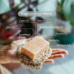 Load image into Gallery viewer, Ingredient of Sandalwood soap