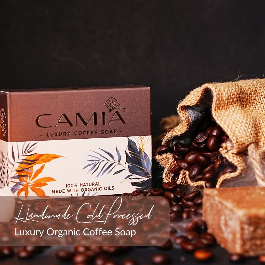 Handmade Cold Processed Luxury Organic Coffee Soap