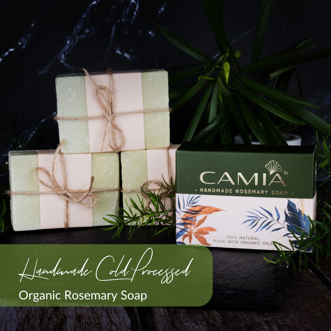 Handmade Cold Processed Organic Rosemary Soap