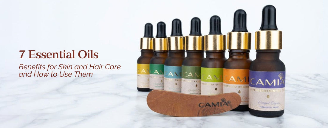 7 Essential Oils’ Benefits for Skin and Hair Care and How to Use Them