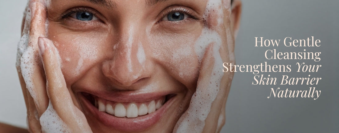 How Gentle Cleansing Strengthens Your Skin Barrier Naturally