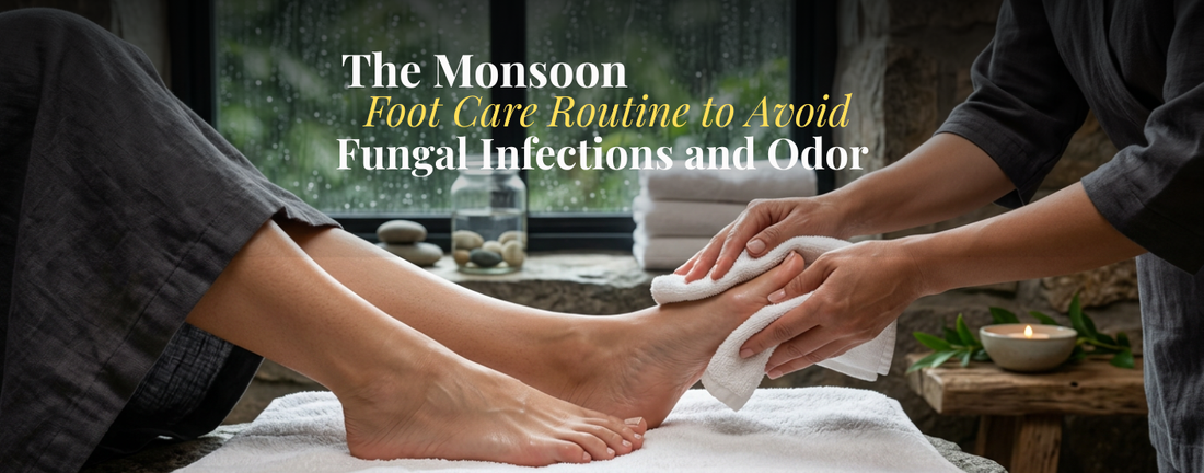 Monsoon Foot Care Routine to Prevent Fungal Infections