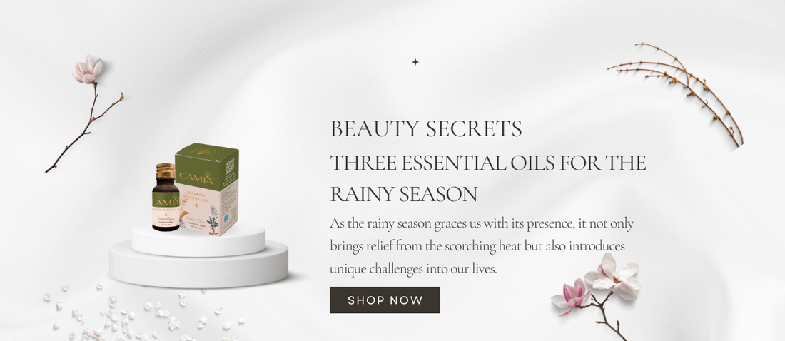 Beauty Secrets: Three Essential Oils for the Rainy Season