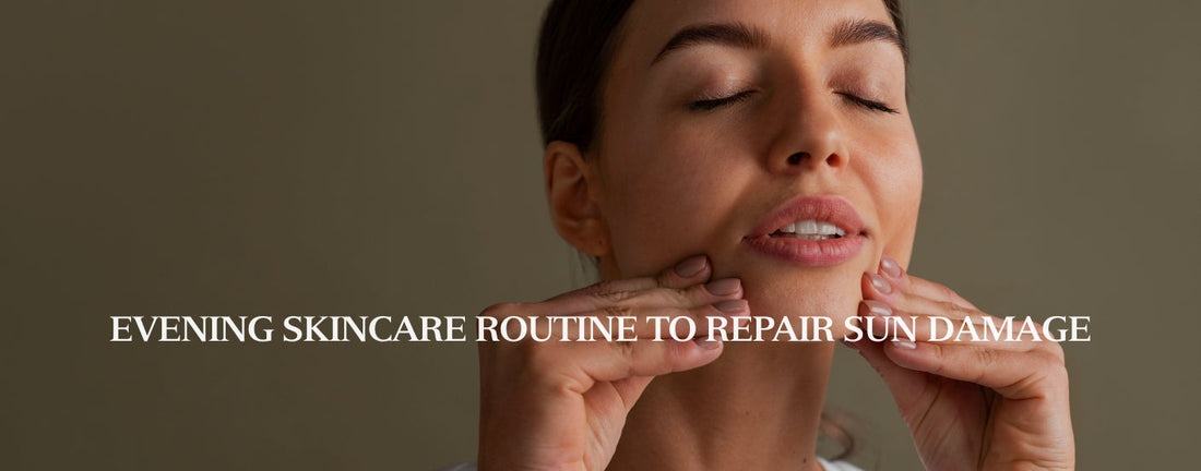 Evening skincare routine