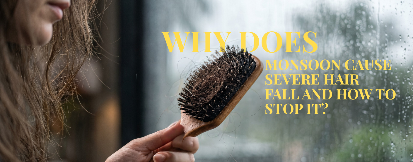 Why Monsoon Causes Hair Fall & How to Stop It | CAMIA Hair Care