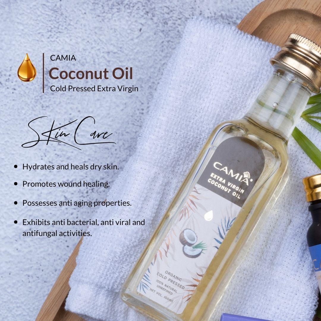 Aromatic Anti Frizzy Hair Therapy - Coconut Oil & Lavender Oil