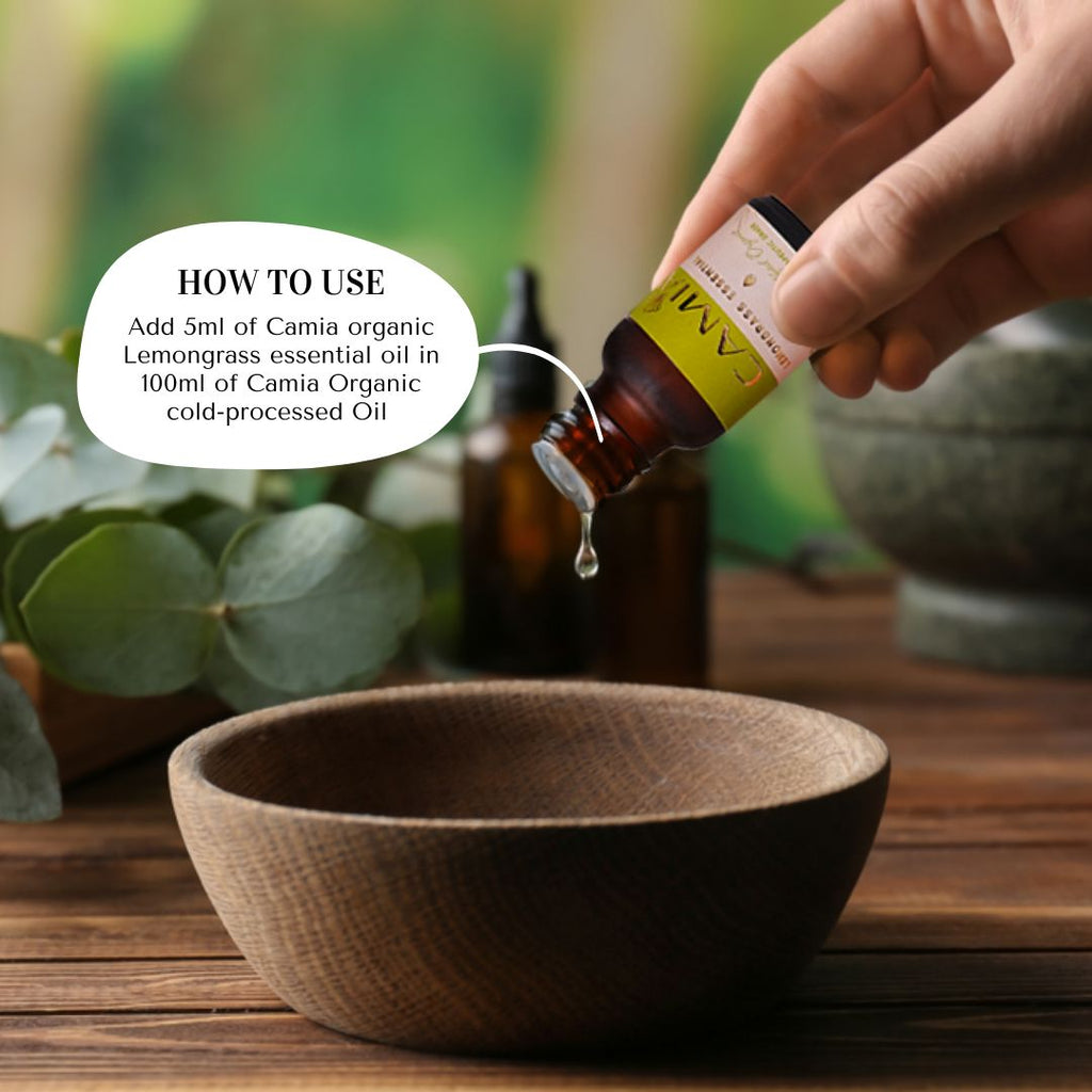 How To Use Lemongrass essential oil