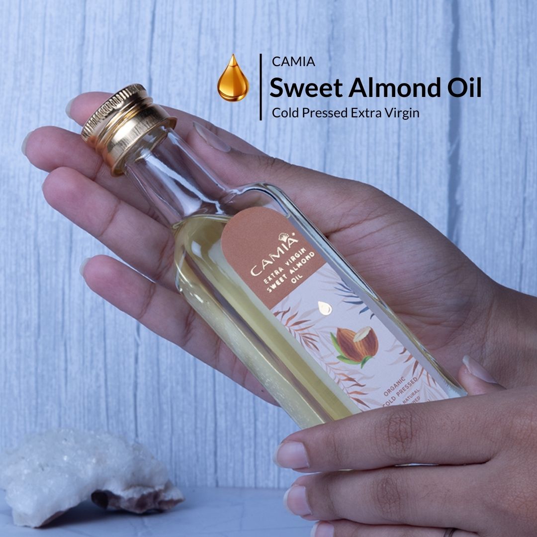 CAMIA Cold Pressed Extra Virgin Almond Oil 100ml