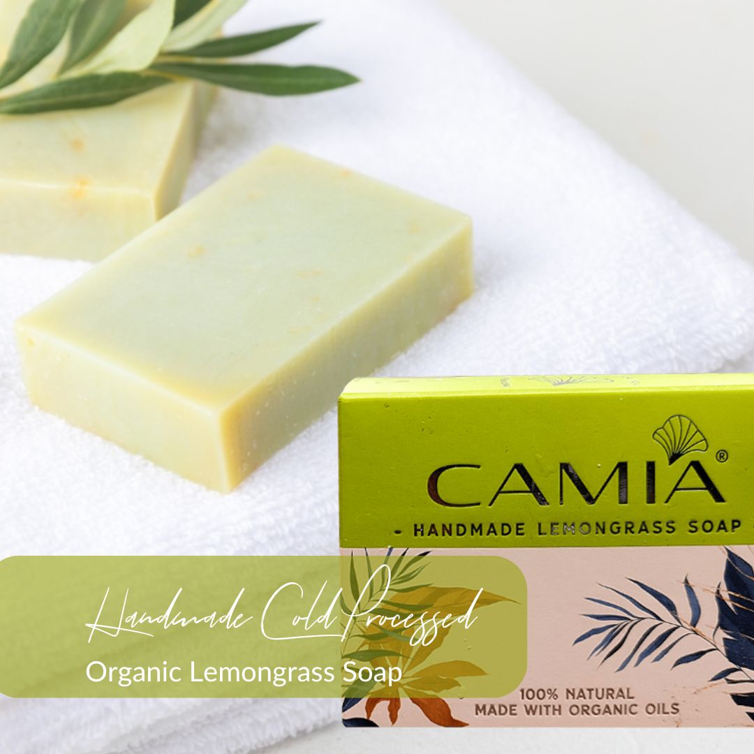 Handmade Cold Processed Organic Lemongrass Soap