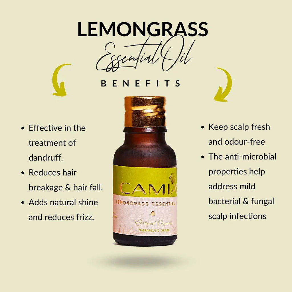 Benefit of Lemongrass Essential Oil