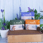 Load image into Gallery viewer, Handmade Organic Lavender, Rosemary, Cedarwood Soaps
