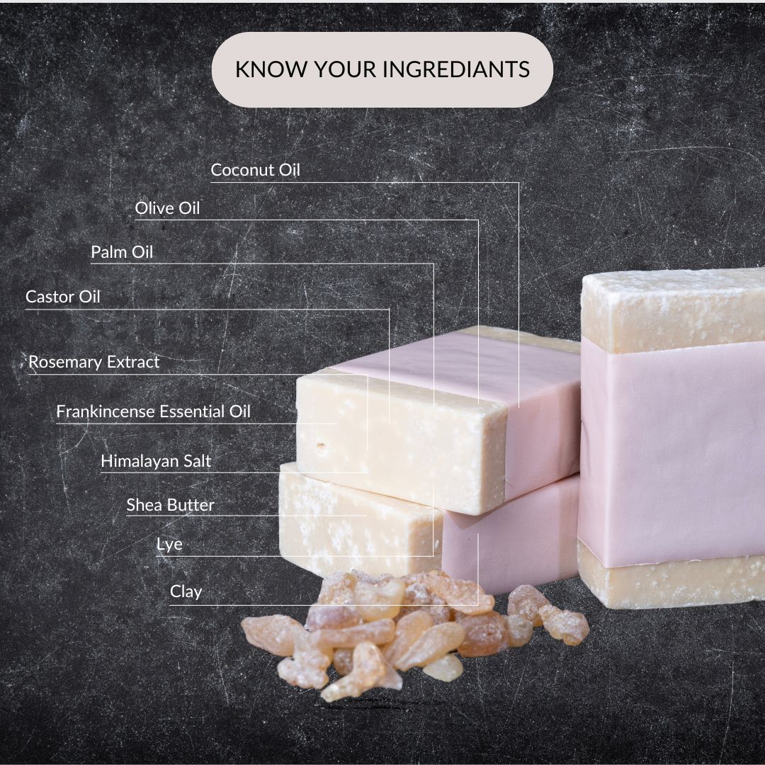 Ingredient of frankincense soap''