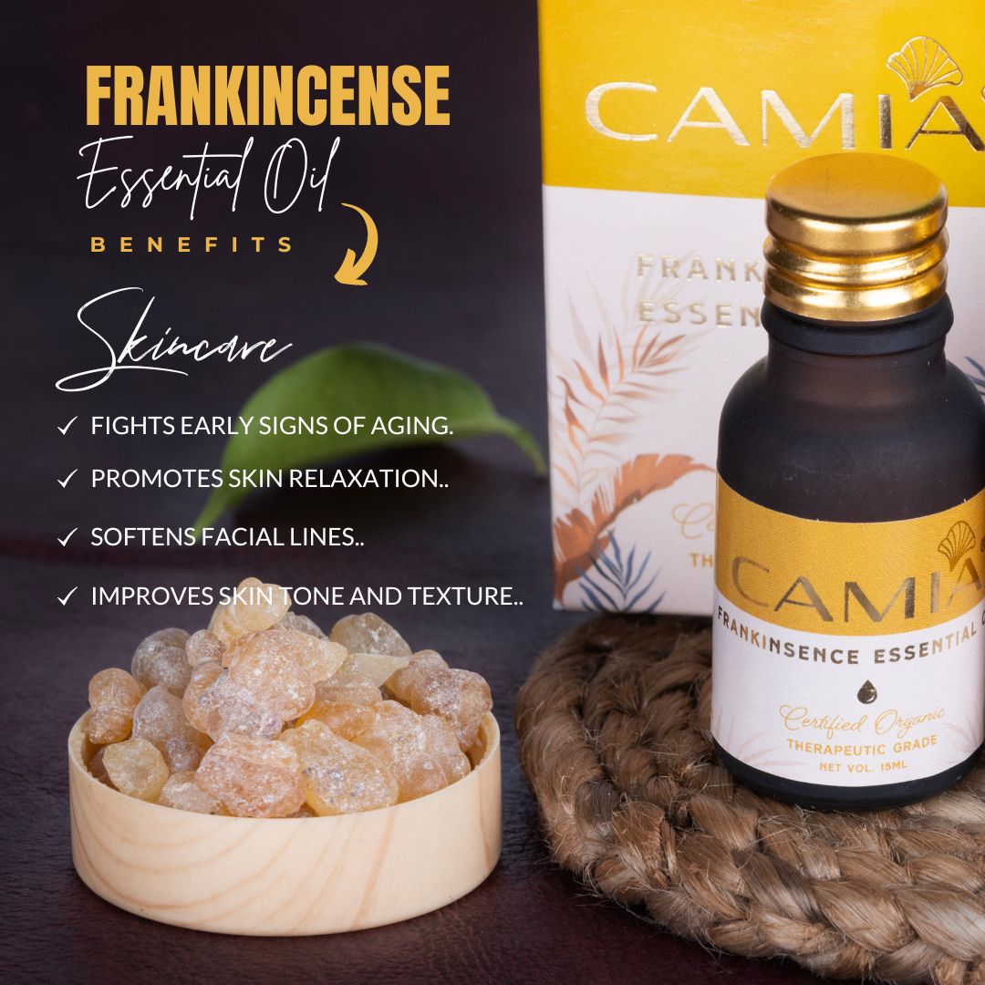 100% Organic Frankincense Essential Oil