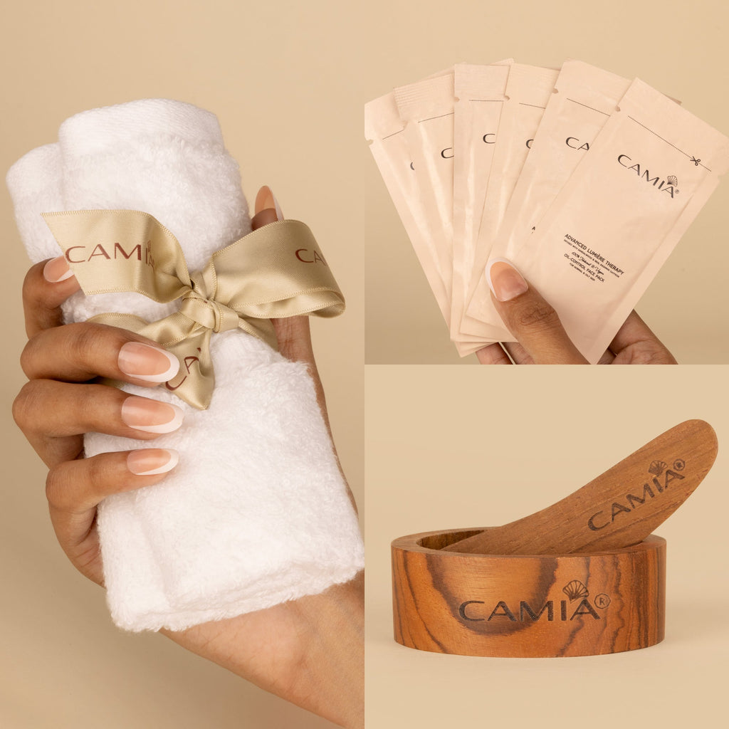 Sandalwood & Saffron Face Pack | For Bright & Glowing Skin | CAMIA