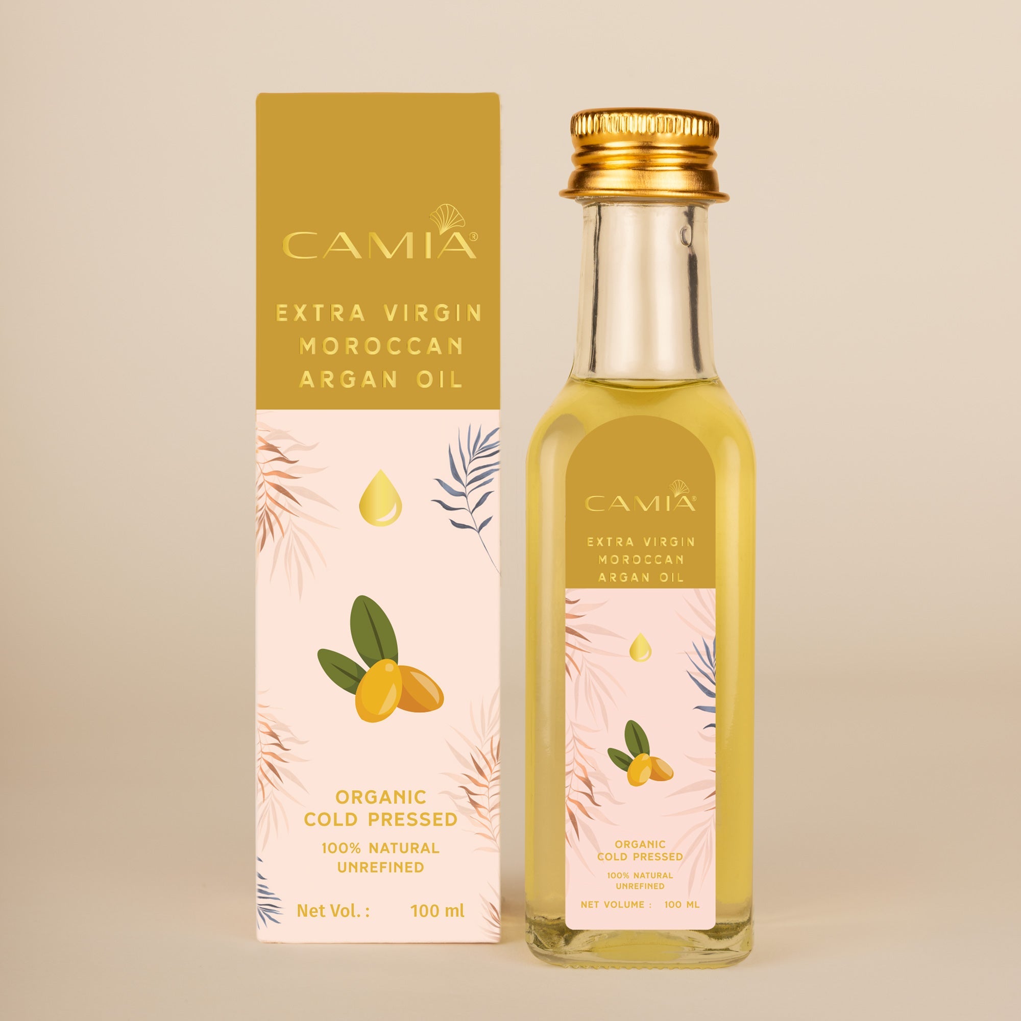 Cold Pressed Moroccan Argan Oil Extra Virgin