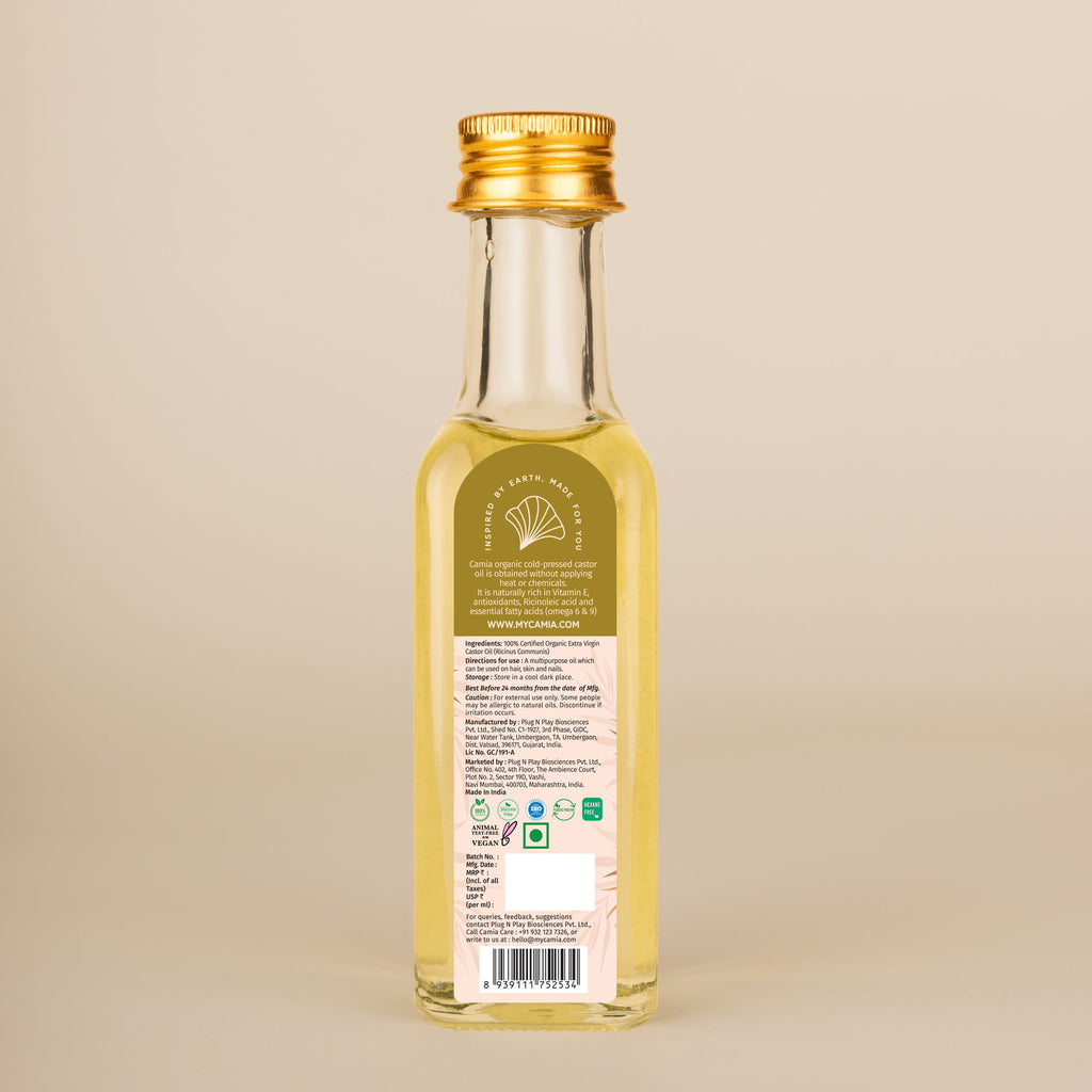 Cold Pressed Castor Oil Extra Virgin