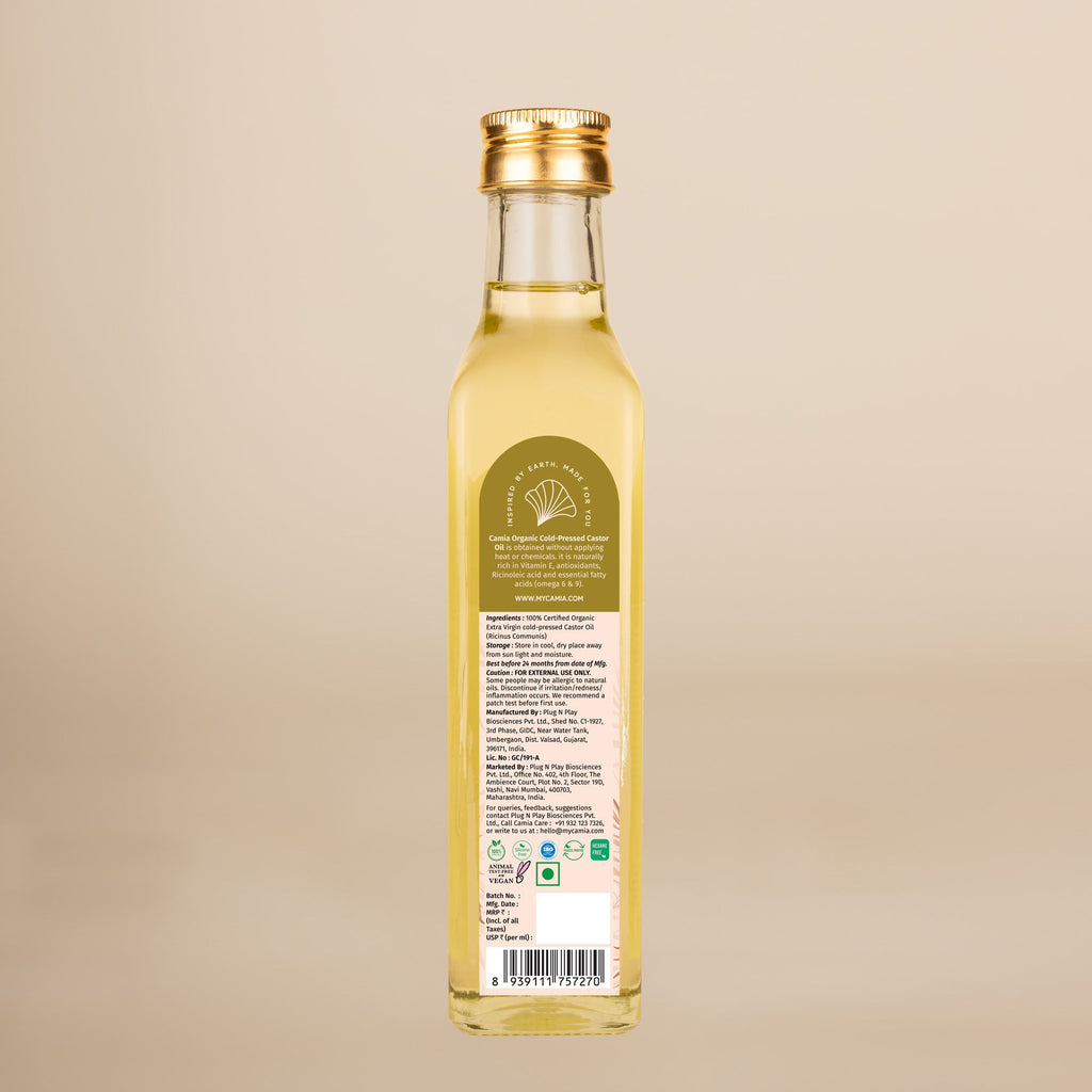 Cold Pressed Castor Oil Extra Virgin
