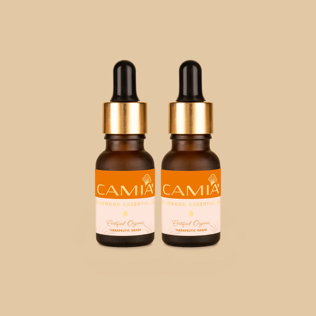 Cedarwood Essential Oil | For Hair Lustre & Shine | CAMIA