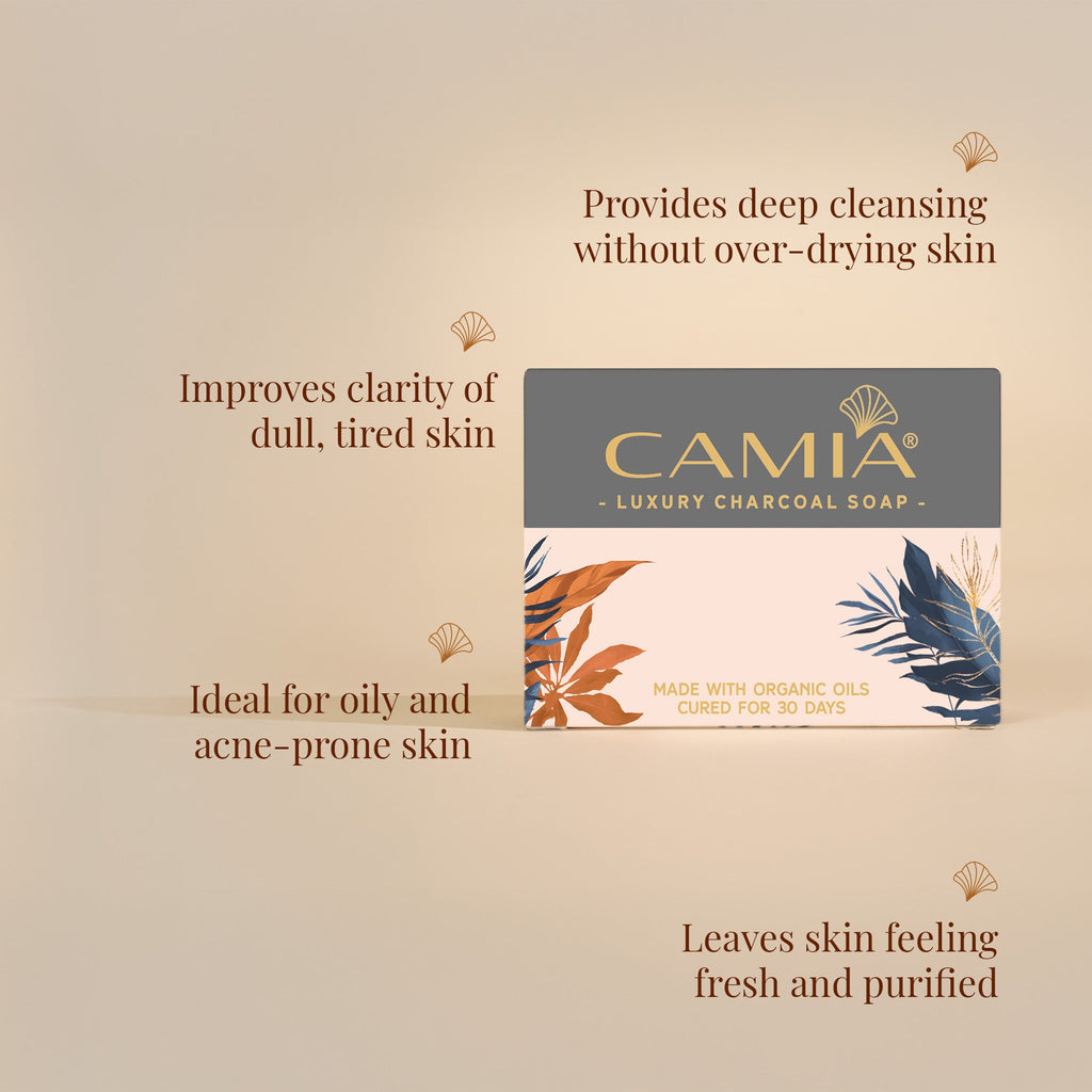 Baby Skin by CAMIA - Charcoal, Tea Tree & Cedarwood Soaps