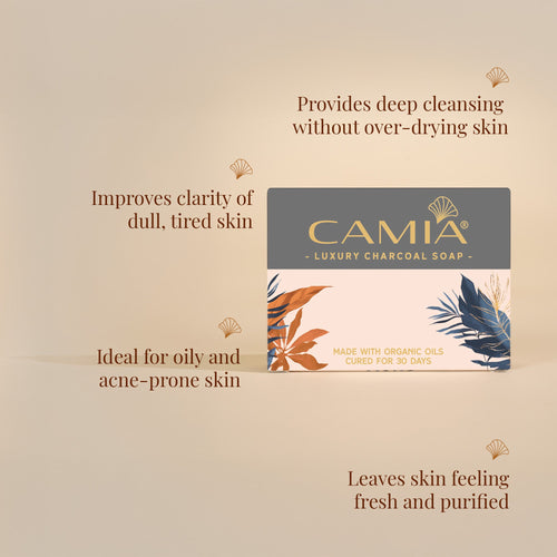 Baby Skin by CAMIA - Charcoal, Tea Tree & Cedarwood Soaps