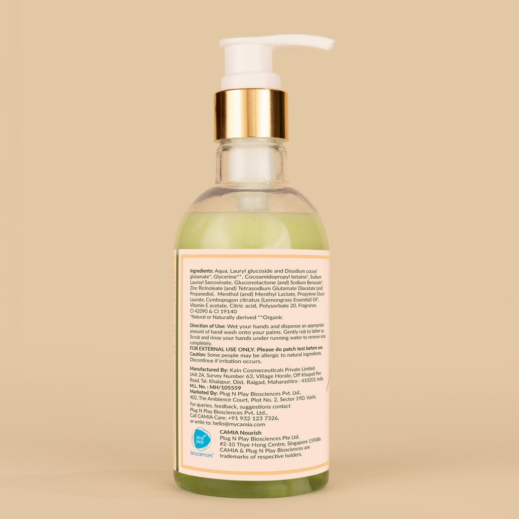 CAMIA Citrus Fresh Hand Wash | 250ML