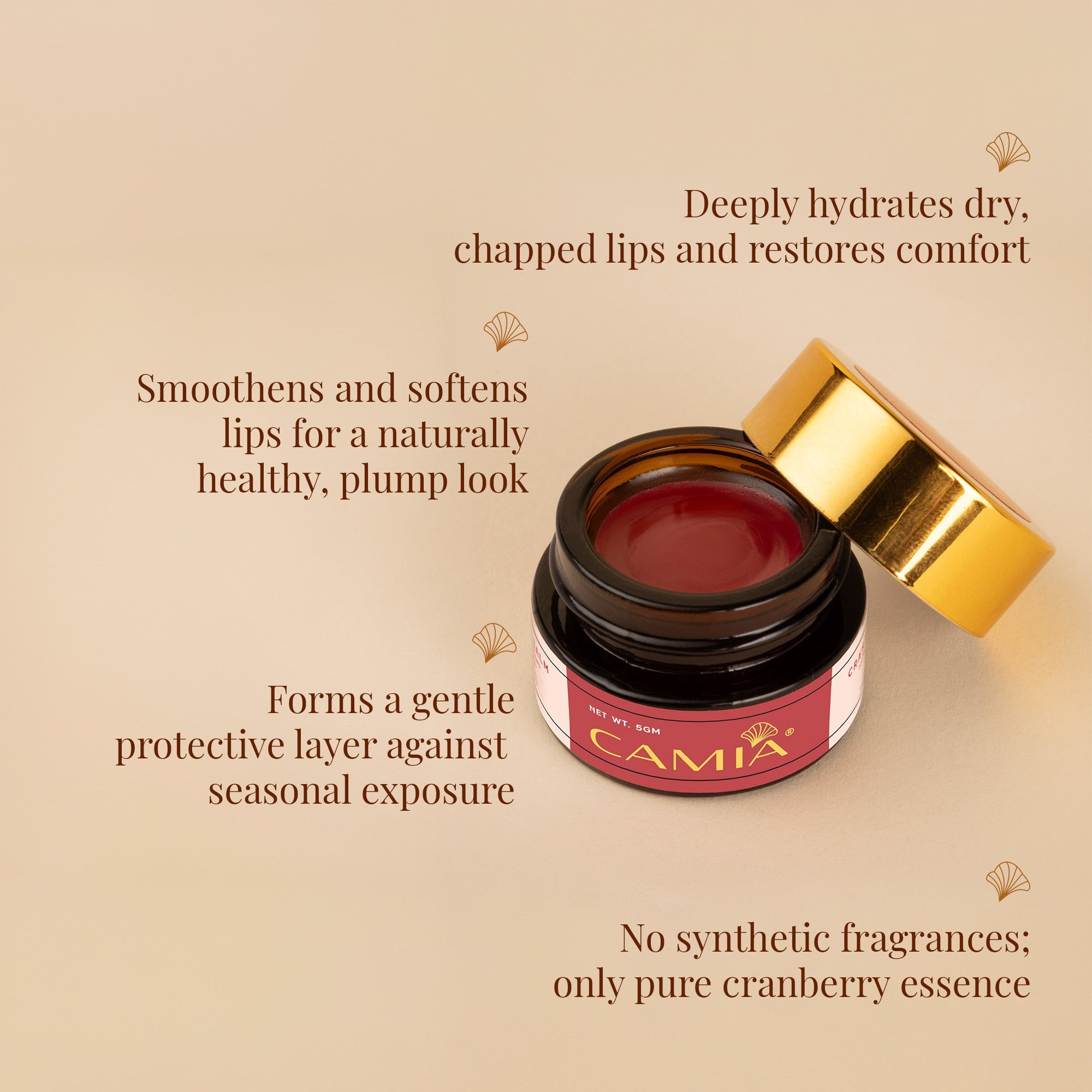 Natural Cranberry Lip Balm