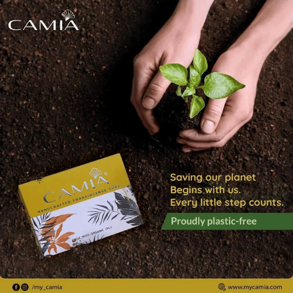 CAMIA Handmade Cold Processed Organic Frankincense Soap