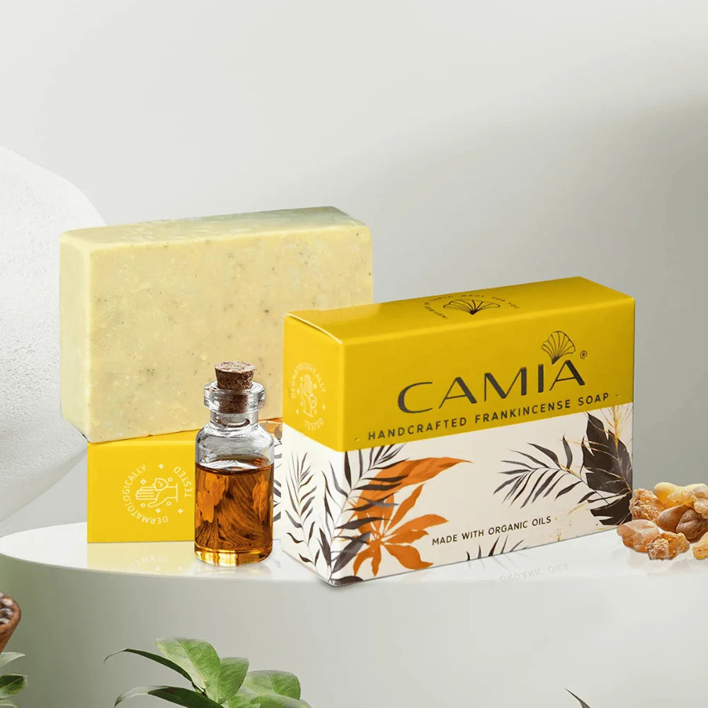 CAMIA Handmade Cold Processed Organic Frankincense Soap