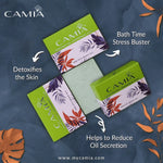 Load image into Gallery viewer, CAMIA Handcrafted Cold Processed Organic Lemongrass, Cedarwood, Frankincense Soap Pack of 3