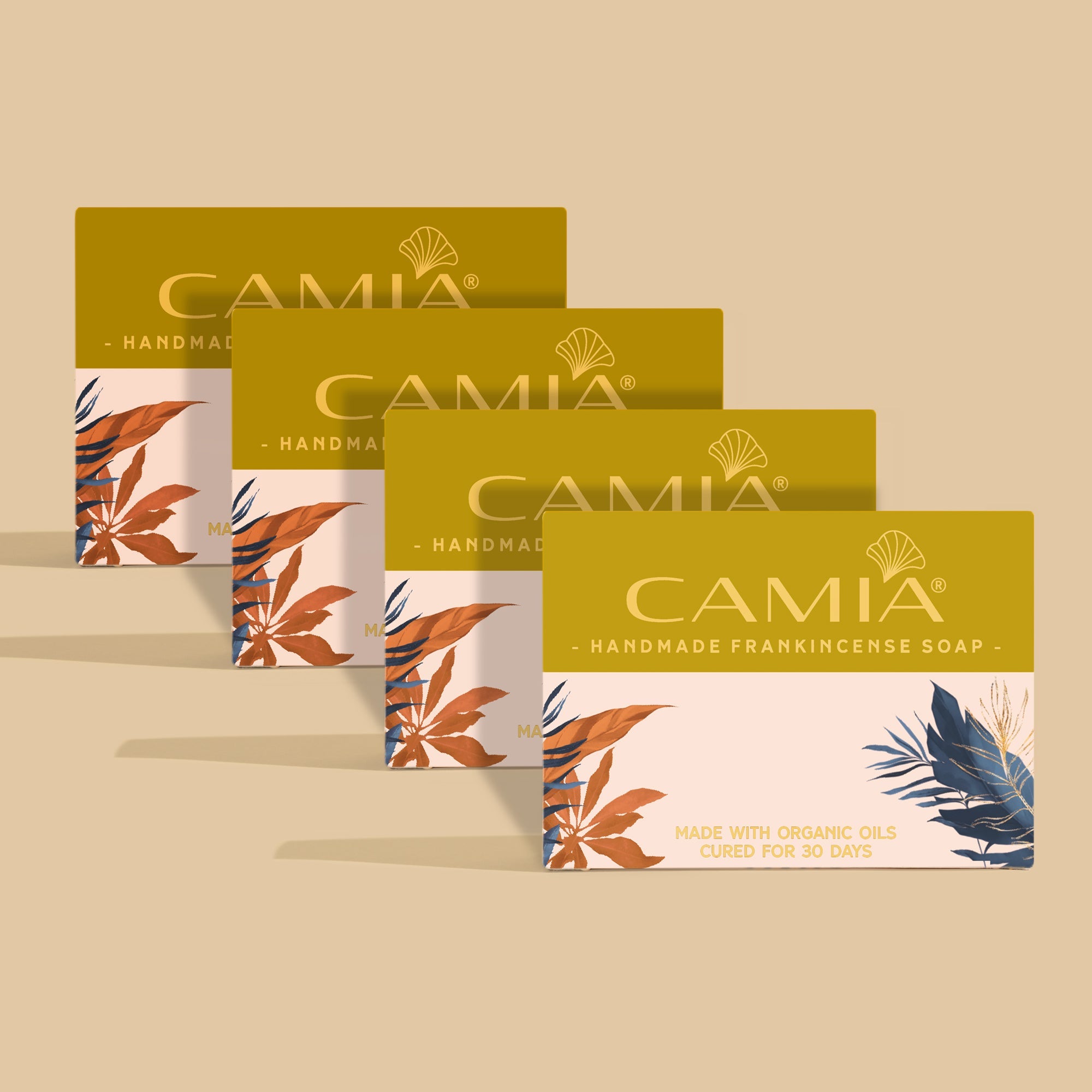 Handmade Cold Processed Organic Frankincense Soap