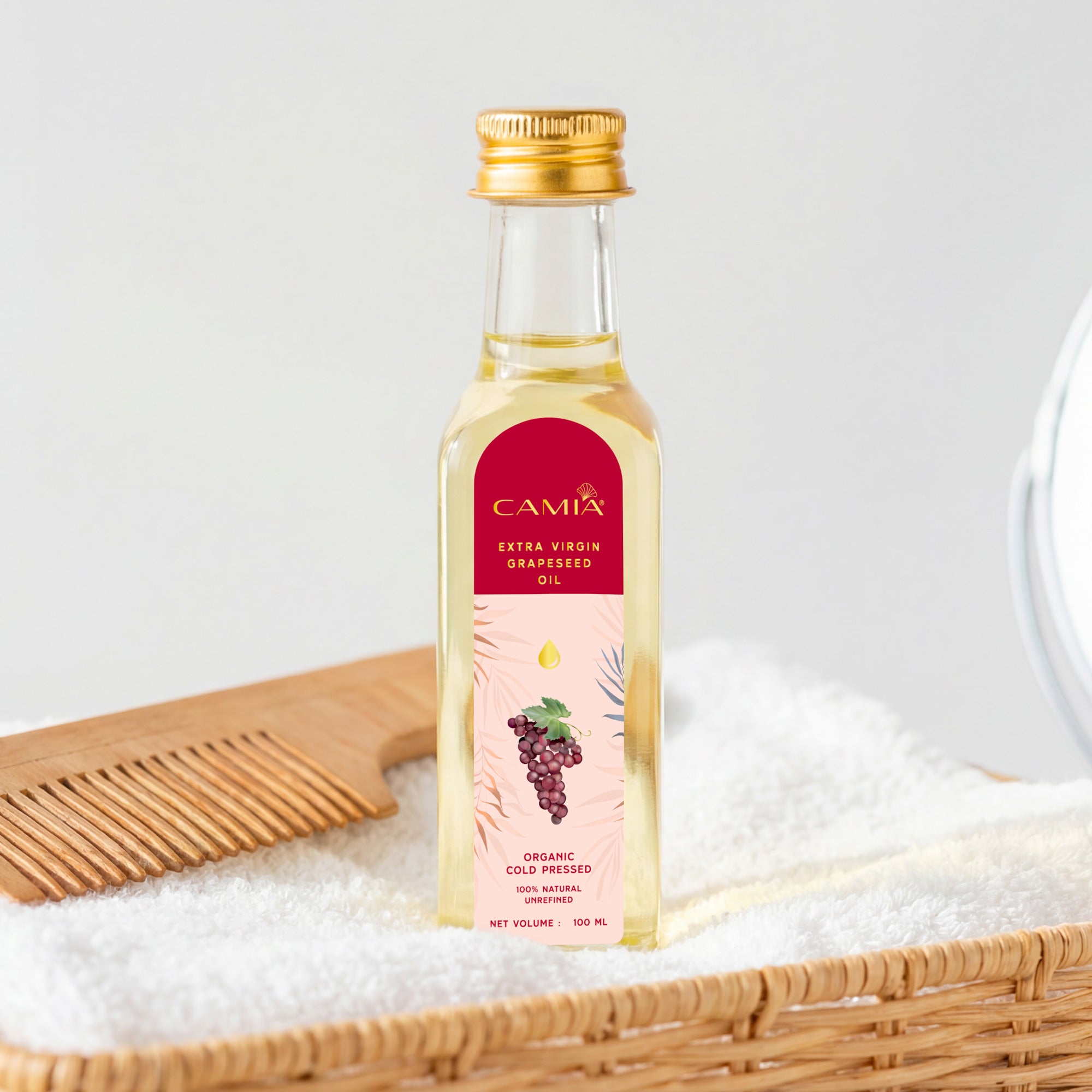 Cold Pressed Grapeseed Oil Extra Virgin