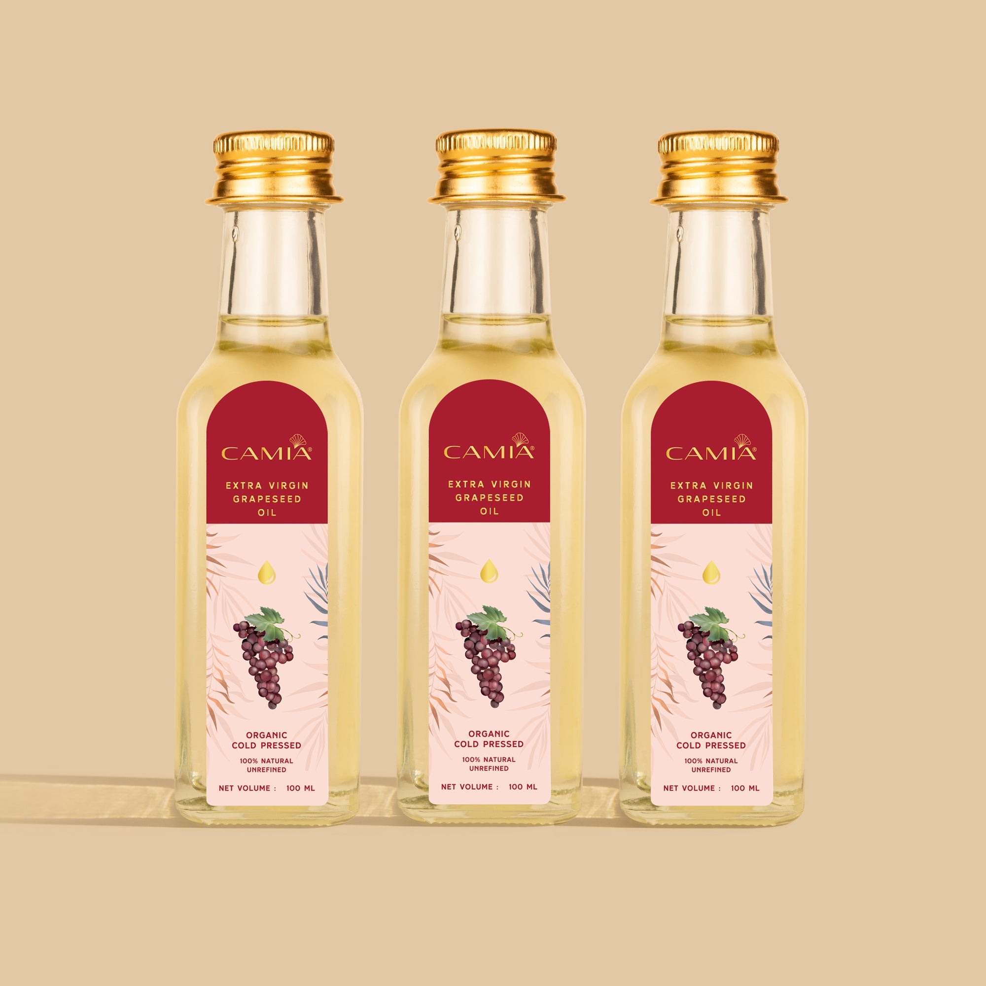 Cold Pressed Grapeseed Oil Extra Virgin