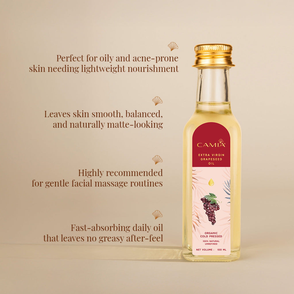 Cold Pressed Grapeseed Oil Extra Virgin