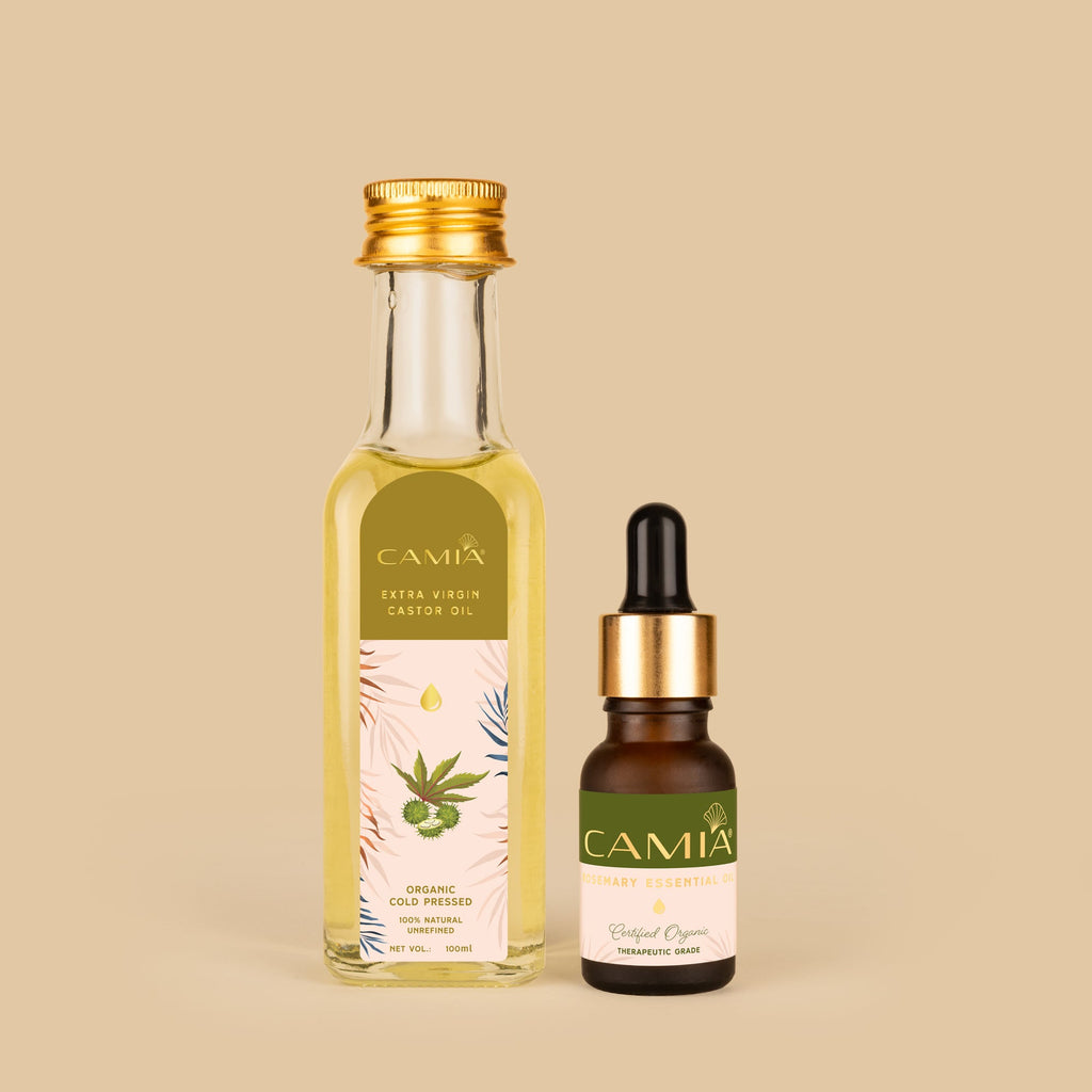 Hair Vitality - Castor Oil & Rosemary Essential Oil