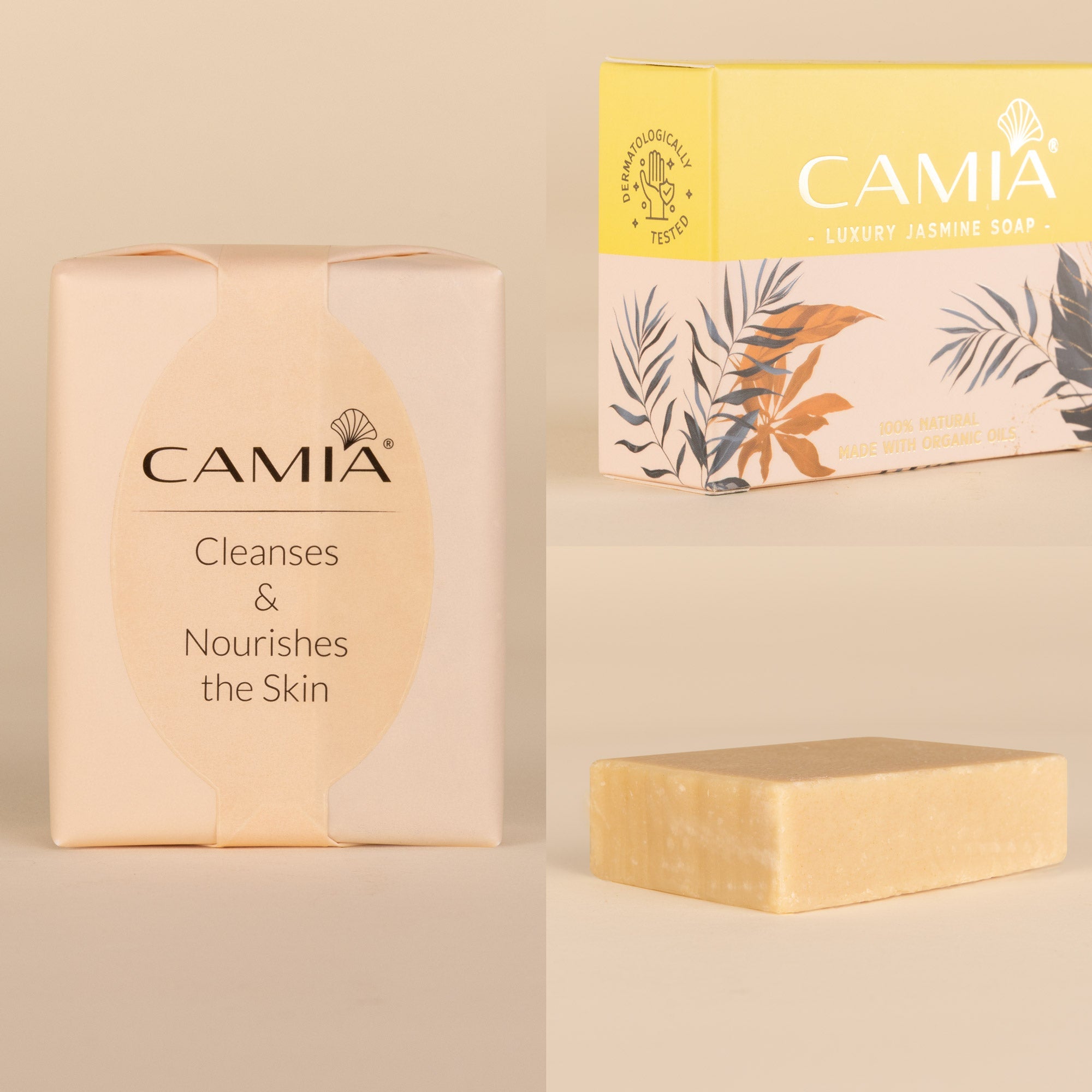 Handmade Cold Processed Luxury Organic Jasmine Soap