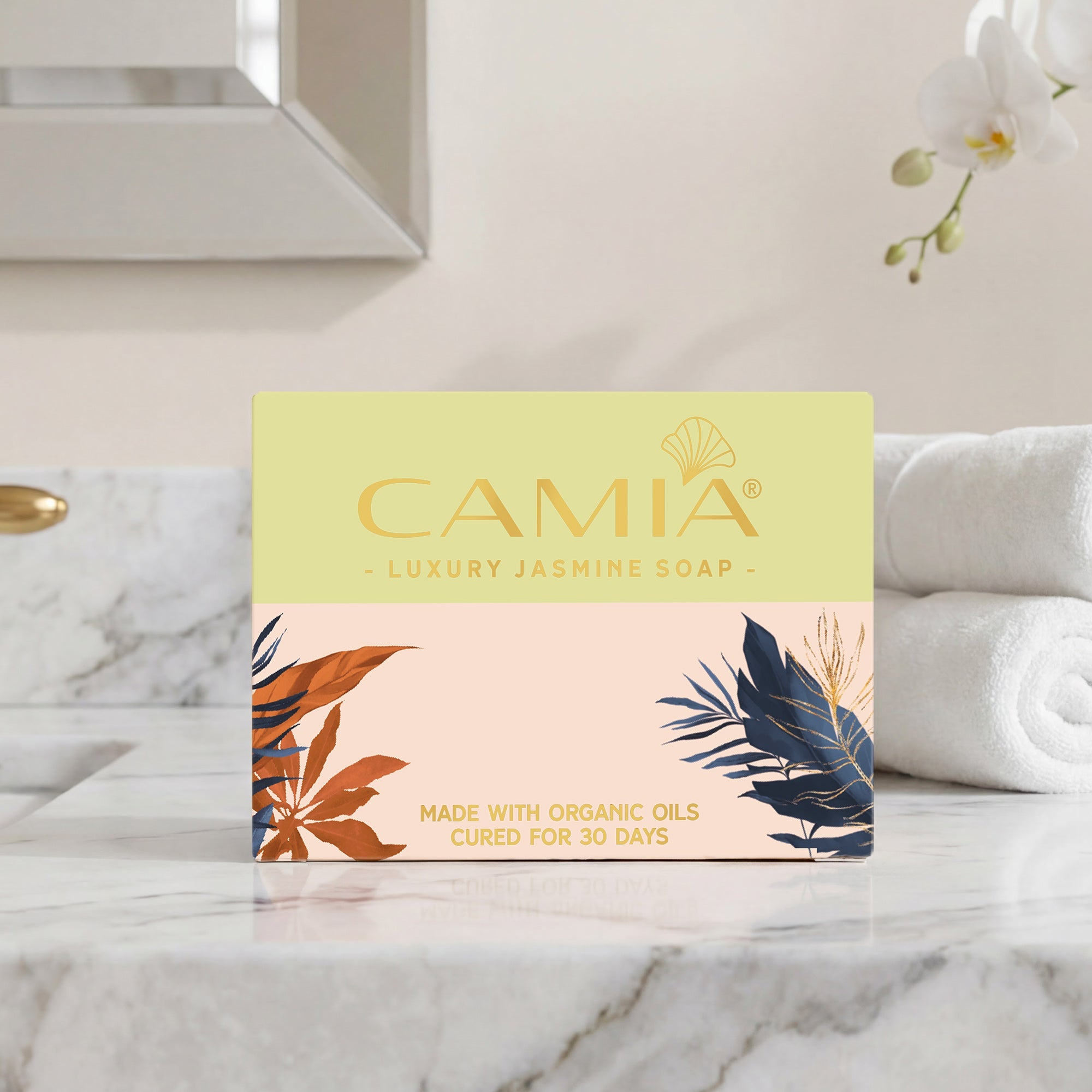 Handmade Cold Processed Luxury Organic Jasmine Soap