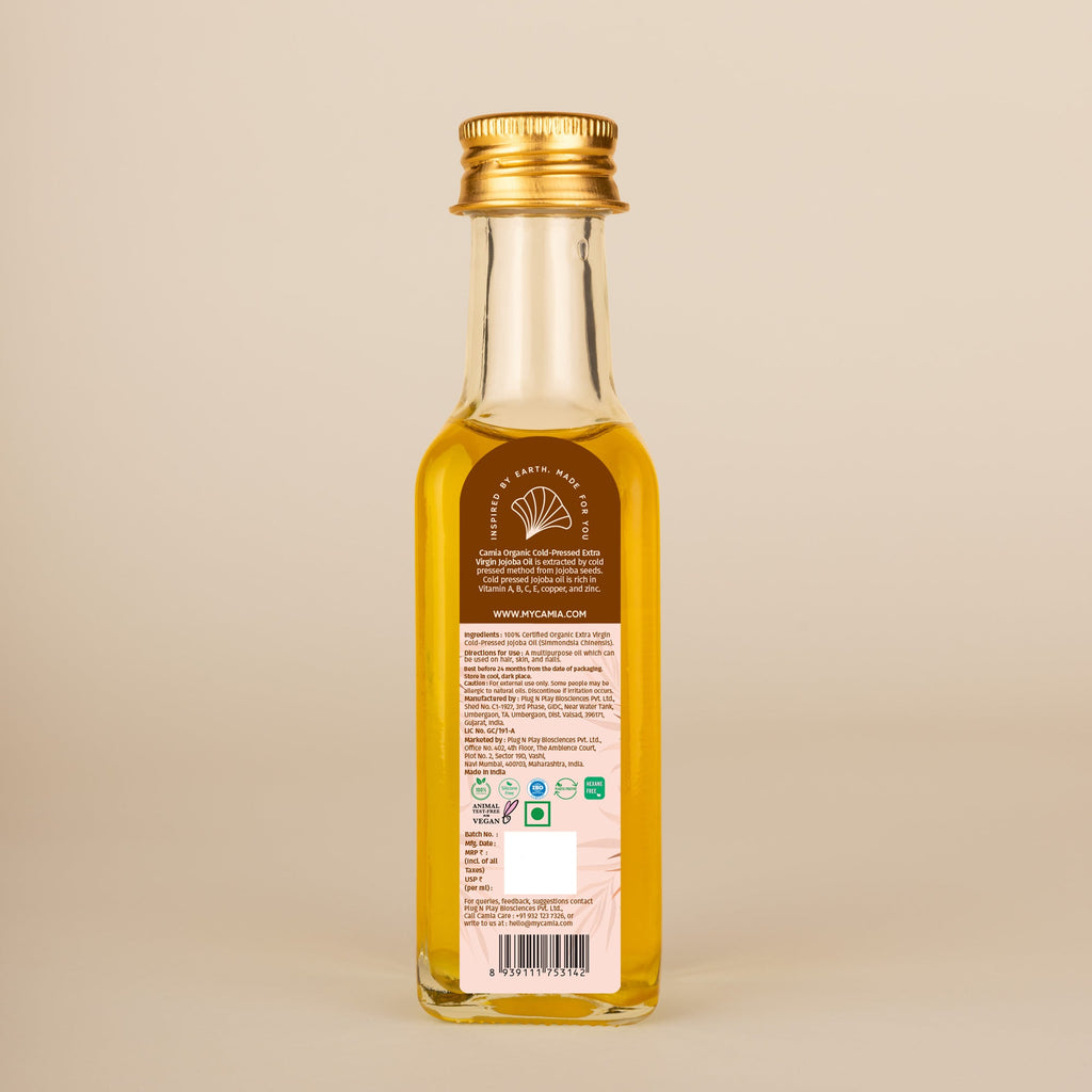 Cold Pressed Jojoba Oil Extra Virgin