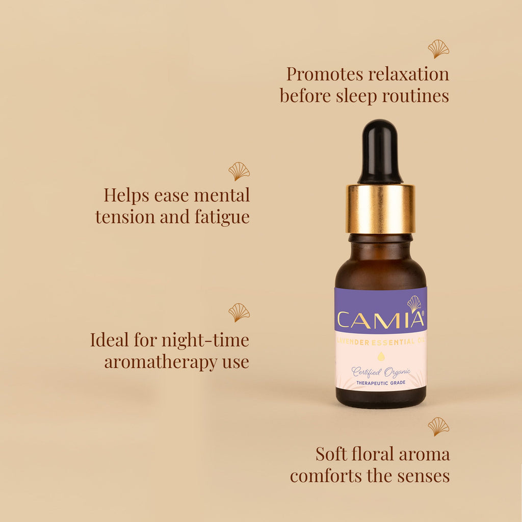 Lavender Essential Oil | For Sleep & Relaxation | CAMIA