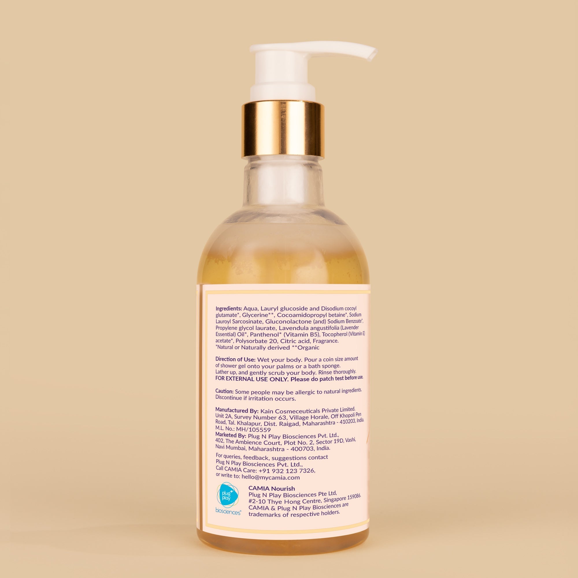 CAMIA Lavender Body Shower Gel | 250ML