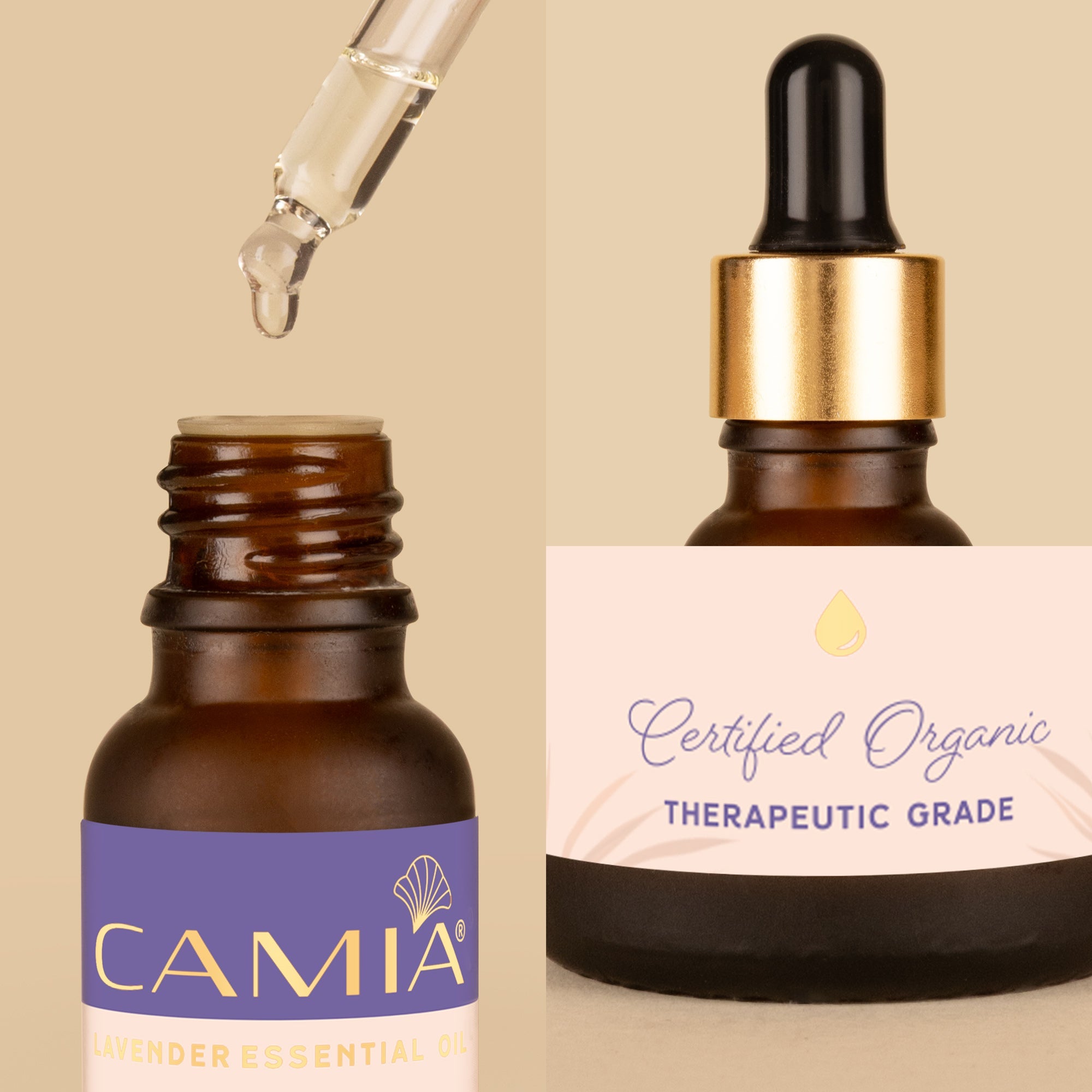 Lavender Essential Oil | For Sleep & Relaxation | CAMIA