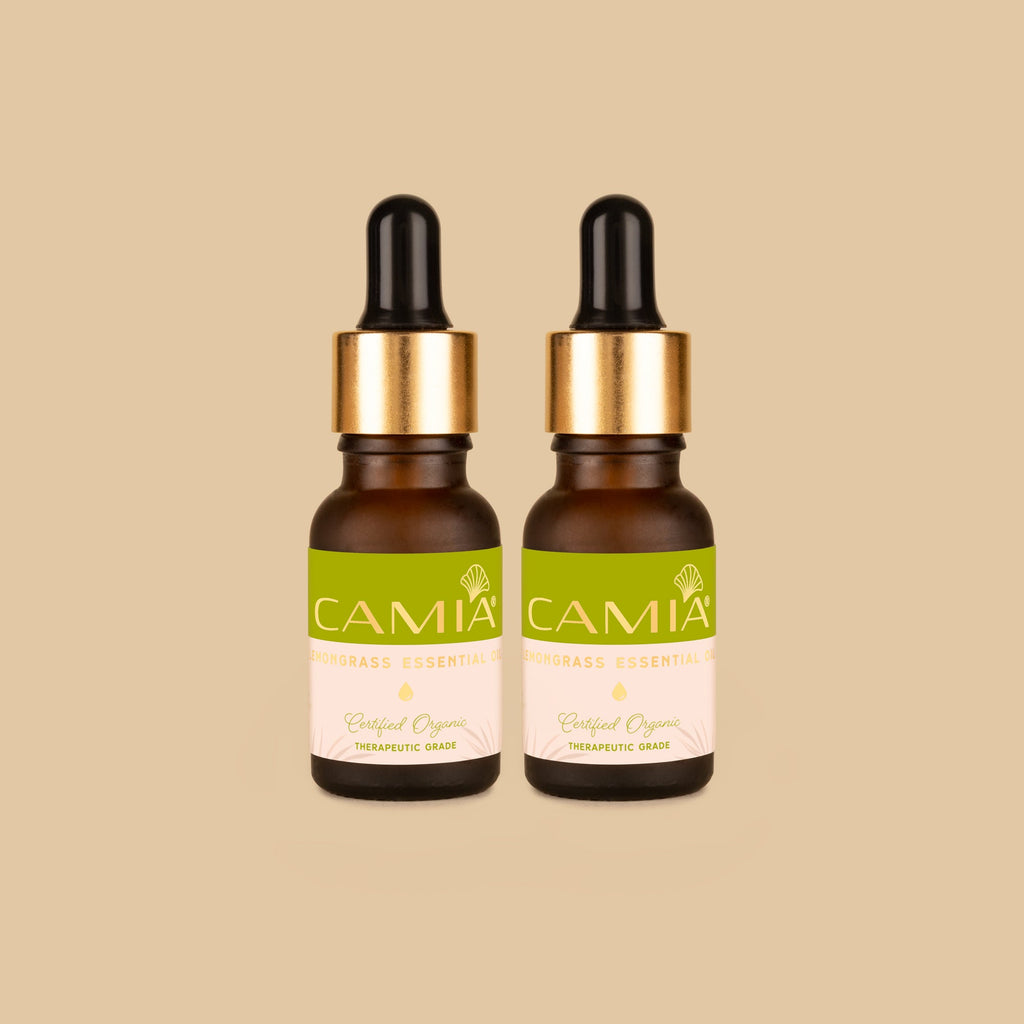 Lemongrass Essential Oil | For Antifungal Skin & Hair Care | CAMIA